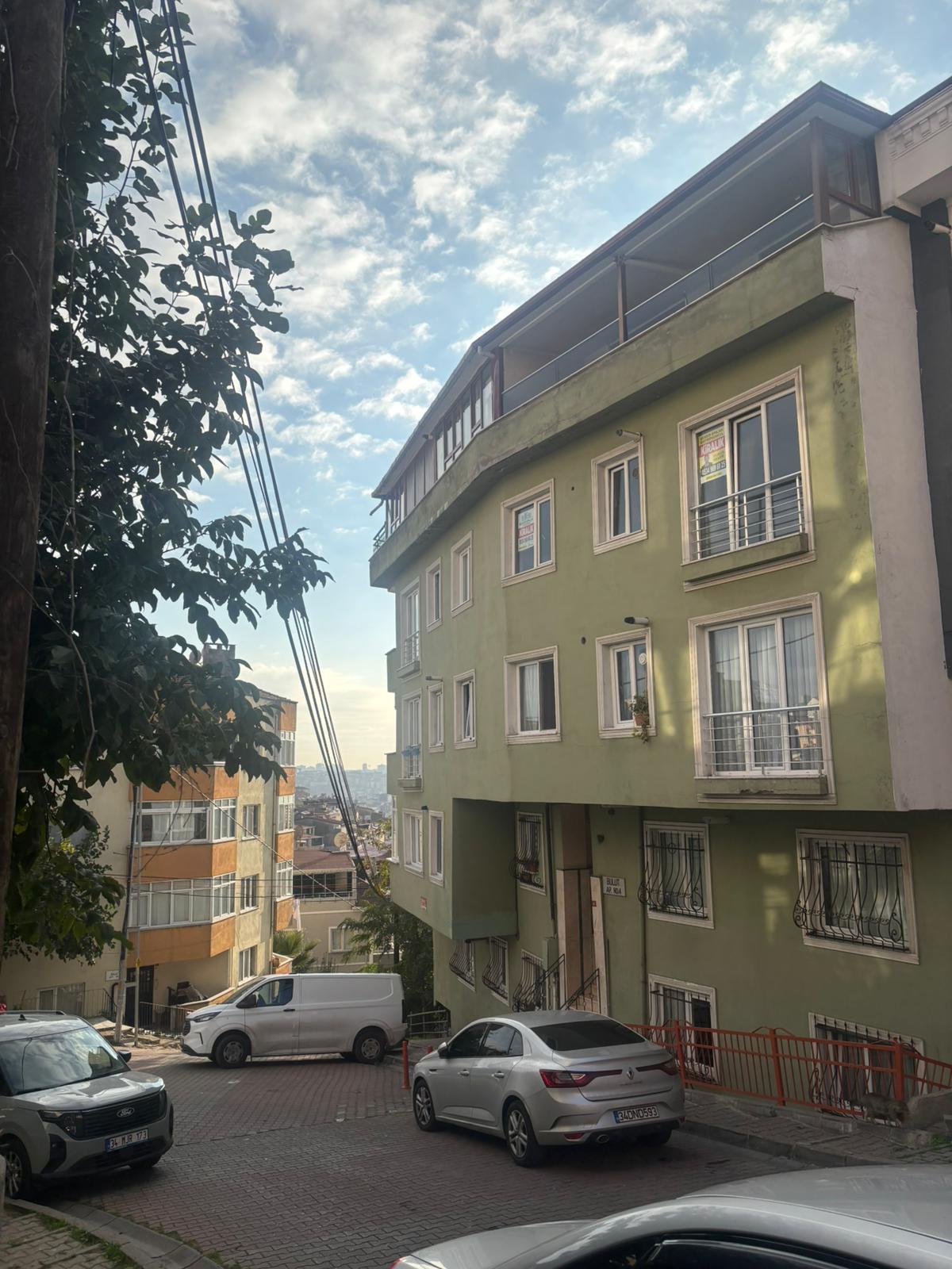 Seyrantepe Bulut Apartmanı dış cephe görünümü