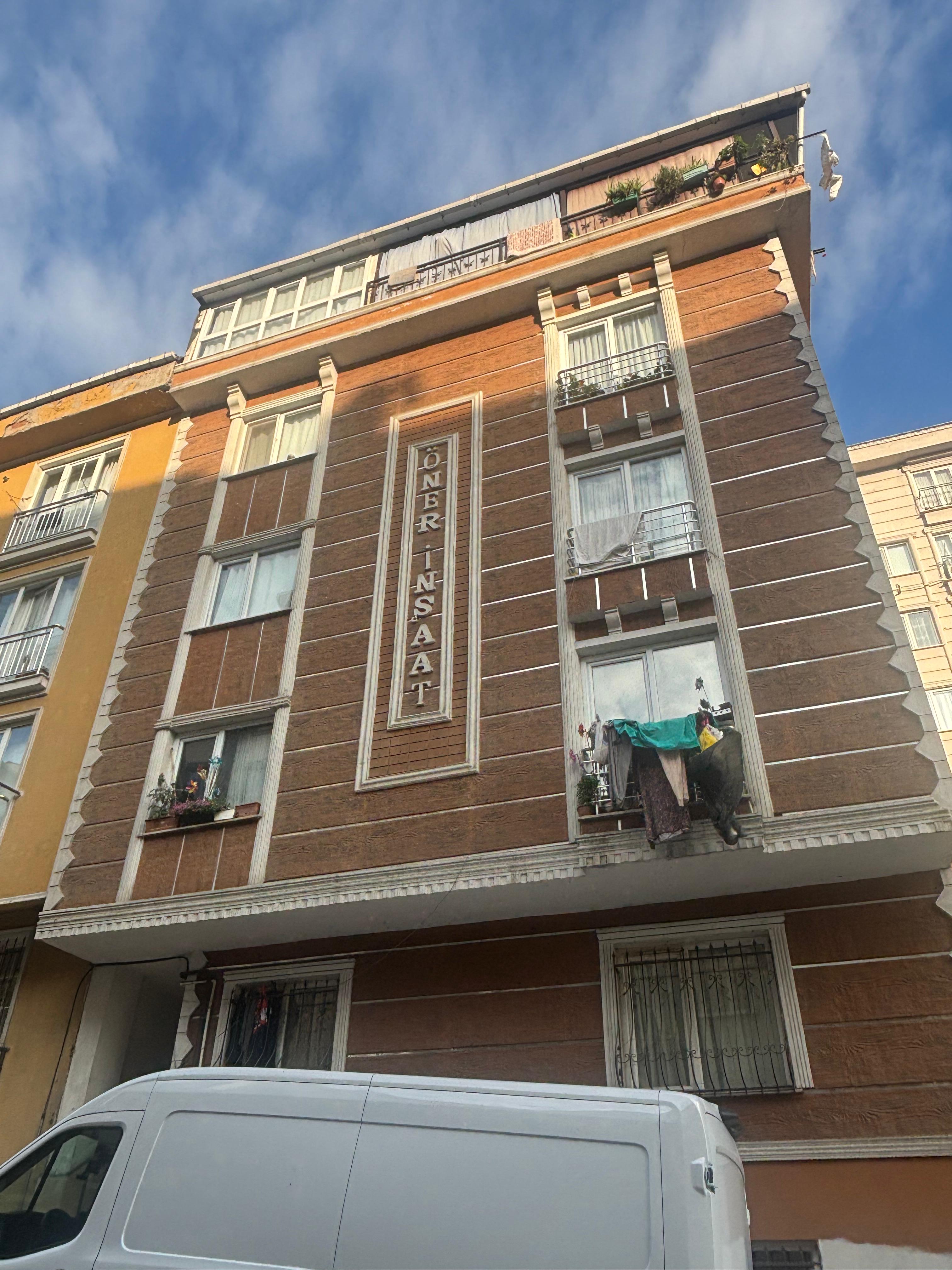 Seyrantepe Jandan Apartmanı dış cephe görünümü